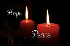 Advent Wreath Candle Peace Trinity Christian School